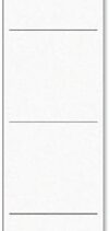 Elba Pack de 10 Etiquetas para Archivadores de 5cm de Ancho - Carton Resistente - Color Blanco
