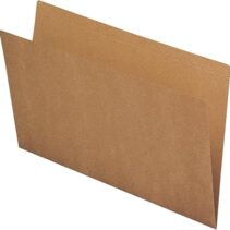 Fade Subcarpetas Simples - Formato A4 - Cartulina Kraft de 230g/m2 - Certificado Ecolabel - Color Marron