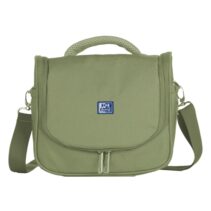 Oxford Young Proof B-Foodie Bolsa Isotermica - Bolsillo Trasero con Cremallera - Asa Superior - Malla Frontal - Base Reforzada - Bolsillos Laterales - Correa Ajustable - Color Verde Safari