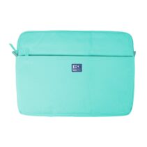 Oxford Young Proof B-Case Funda para Portatiles hasta 16" - RPET Reciclado - Bolsillo Frontal con Cremallera - Acolchado y Suave - 375x265x20mm - Color Menta