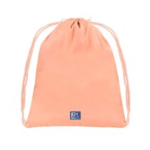 Oxford Young Proof B-Cool Mochila Saco Plano - Apertura Superior - Plastico Reciclado RPET - Bolsillo Interior con Cremallera - Tira Reflectante - Color Melocoton