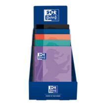 Oxford School Expositor con 25 Cuadernos de Espiral - Formato A4+ - Cuadricula 5x5mm - Tapa de Plastico - Anti Traspaso de Tinta - Digitalizacion de Textos con App - Colores Surtidos