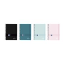 Oxford Live and Go Agenda Escolar con Espiral - Castellano - Tapa de Plastico - Formato Octavo - Semana Vista - Colores Surtidos