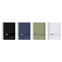 Oxford Live and Go Agenda Escolar con Espiral - Castellano - Tapa de Plastico - Formato Cuartilla - Dia Pagina - Colores Surtidos