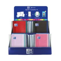 Oxford Expositor Basico con 36 Agendas Escolares - Castellano - 3 Modelos Diferentes - Facilitar la Exhibicion del Producto - Colores Surtidos