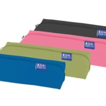 Oxford Kangoo Live and Go Estuche Rectangular Mediano - Goma Elastica para Cuadernos - 22x3.5x7cm - Colores Surtidos