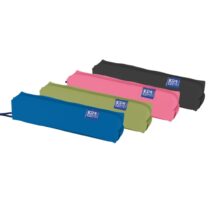 Oxford Kangoo Live and Go Estuche Cuadrado Compacto - Goma Elastica para Cuadernos - 22x4x4cm - Colores Surtidos
