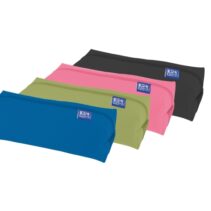 Oxford Kangoo Live and Go Estuche Cuadrado Grande - Goma Elastica para Cuadernos - 22x7x8cm - Colores Surtidos