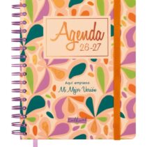 Finocam Talkual Agenda Escolar 26/27 - 1 Dia por Pagina - Formato 4º - 155x217mm - Tapa Dura - Papel de 80g/m2 - Espiral Metalica - Multicolor
