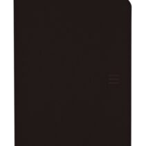 Finocam Serie 00 J964 Portadocumentos de Mano - 4 Anillas de 16mm - Cremallera - Formato A4 - 210x297mm - Bloc de Notas - Papel de 70g/m2 - Bolsillo Interior - Portaboligrafo - Color Negro