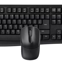 Rapoo X1800Pro Pack Teclado + Raton Inalambricos - 2.4GHz -  Raton 1000 DPI - Autonomia hasta 12 Meses - Color Negro