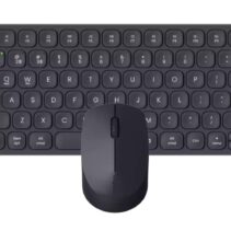 Rapoo 9010M Pack Teclado Compacto + Raton Inalambricos - Bluetooth y 2.4GHz -  Raton 2400 DPI - Autonomia hasta 12 Meses - Color Negro