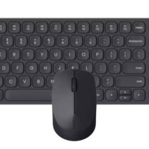 Rapoo 9310M Pack Teclado Ultrafino + Raton Inalambricos - Bluetooth y 2.4GHz -  Raton 2400 DPI - Autonomia hasta 12 Meses - Color Negro