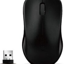 Rapoo 1620 Raton Inalambrico - 2.4GHz - 1000 DPI - Autonomia 9 Meses - Color Negro