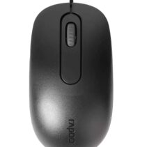 Rapoo N200 Raton USB - 3 Botones - 1600 DPI - Plug & Play - Color Negro