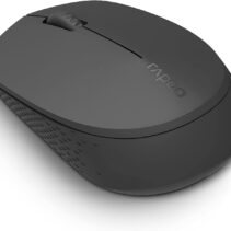Rapoo M100 Silent Raton Inalambrico - Bluetooh y 2.4GHz - 1300 DPI - Autonomia 9 Meses - Color Negro