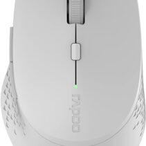 Rapoo M300 Silent Raton Inalambrico - Bluetooh y 2.4GHz - 1600 DPI - Autonomia 9 Meses - Color Gris