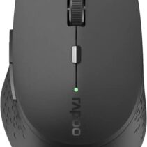 Rapoo M300 Silent Raton Inalambrico - Bluetooh y 2.4GHz - 1600 DPI - Autonomia 9 Meses - Color Negro