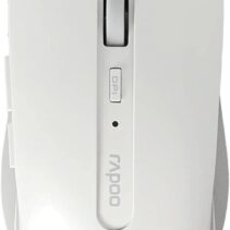 Rapoo 7200M Raton Inalambrico - Bluetooh y 2.4GHz - 1600 DPI - Autonomia 9 Meses - Color Blanco