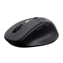 Trust Zevo Raton Inalambrico - Ajustable hasta 4000dpi - Bluetooth - Clic Silencioso - Receptor USB-A - Multidispositivo - 40x70x104mm - Color Negro