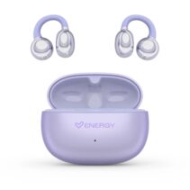 Energy Sistem ChicPods Auriculares True Wireless - Bluetooth 5.4 - 23h Autonomia - Tecnologia Open Sound - Microfono con Reduccion de Ruido - Asistente de Voz Integrado - Diseño Curved-Fit - Color Violeta