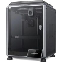 Creality K1C Impresora 3D Cerrada - Tamaño 22x22x25cm - Cuerpo de Aleacion de Aluminio y Cristal - Interfaz de Usuario Inteligente - Velocidad hasta 600mm/s