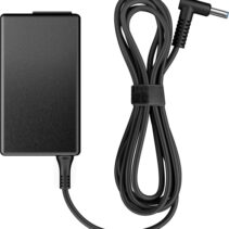 HP 65W Smart AC Adapter Adaptador de Corriente Inteligente - Diseño Compacto y Ligero - Cable 1.8 m - Color Negro