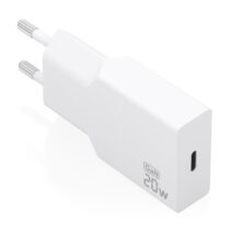 Aisens Cargador de Pared - 20W - GaN - 1xUSB-C - Power Delivery 3.0 - Ultra Delgado - Multiples Protecciones de Seguridad - Color Blanco