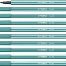 Stabilo Pen 68 Rotulador de Punta de Fibra - Trazo de 1mm aprox. - Tinta con Base de Agua - Color Turquesa