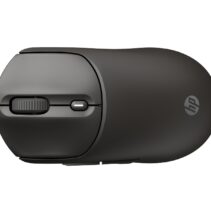 HP 405 Quiet Raton Inalambrico Silencioso - Sensor Multi‑Superficie 6000 DPI - 5 Botones - 2.4GHz  y Bluetooth - Color Negro
