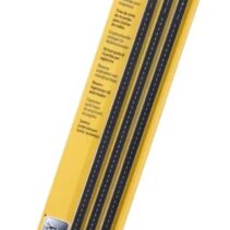 Fellowes Pack de 3 Bandas de Repuesto para Cizalla - Formato A4 - Reversibles - Cortables a Medida - Color Negro
