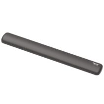 Fellowes Breyta Reposamuñecas para Teclado - Proteccion Antibacteriana Microban - Revestimiento Antipolvo - Tacto Suave - Soporte Ergonomico - Alivio del Dolor - 47x6x1.75cm - Color Negro