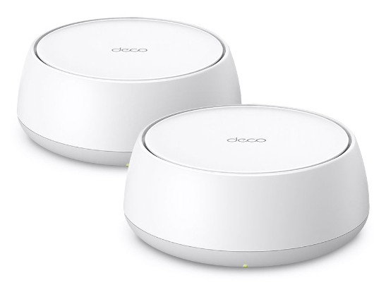 TP-Link Deco BE22 Pack de 2 Sistemas WiFi Mesh - Doble Banda - Velocidad hasta 3.6Gbps - Ethernet 1Gbps - WiFi 7 - VPN - Color Blanco