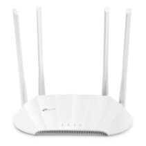 TP-Link TL-WA1801 Punto de Acceso de Doble Banda - PoE - Velocidad hasta 1.8Gbps - 4 Antenas Fijas - WiFi 6 AX1800 - Ethernet - Color Blanco