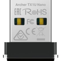 TP-Link Archer TX1U Nano Adaptador USB a WiFi 6 - Velocidad 287Mbps - Seguridad Avanzada - Color Negro