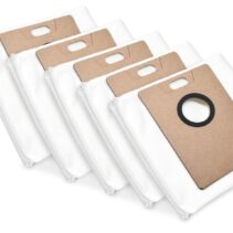 TP-Link Tapo RVA202 Pack de 5 Bolsas para Robot Aspirador - Capacidad 3 Litros - Sellado Automatico - Color Blanco