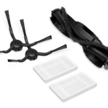 TP-Link Tapo RVA105 Pack de Accesorios para Robot Aspirador - Filtro HEPA Lavable - Cepillo Rotatorio - Cepillos Laterales - Color Negro