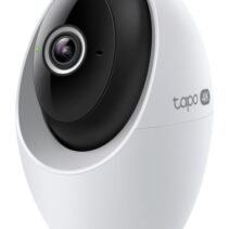 TP-Link Tapo C260 Camara de Seguridad - 4K - Deteccion con IA - WiFi - Resolucion de 8Mpx - Vision Nocturna - Audio Bidireccional - Cancelacion de Ruido - Color Blanco y Negro