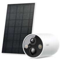 TP-Link Tapo TC85 KIT Camara de Seguridad para Exterior - IP66 - Incluye Accesorios - WiFi - Resolucion de 4Mpx - Vision Nocturna - Color Blanco y Negro