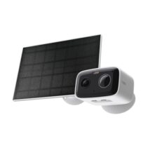 TP-Link Tapo TC80 KIT Camara de Seguridad para Exterior - Panel Solar - Incluye Accesorios - WiFi - Ethernet - Resolucion de 2Mpx - Vision Nocturna - Color Blanco y Negro