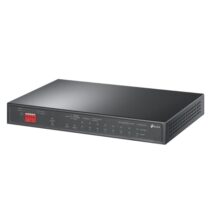 TP-Link TL-SG1210PP Switch 10 Puertos - No Administrado - 8xRJ45 PoE+ 1Gbps - 2xRJ45 1Gbps - Conmutacion hasta 20Gbps - Soporta QOS - Plug and Play - Color Negro