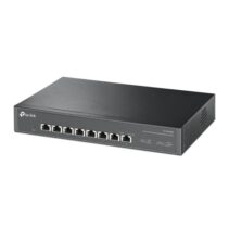 TP-Link TL-SX1008 Switch 8 Puertos RJ45 10Gbps - No Administrado - Soporta QOS - Conmutacion hasta 160Gbps - Color Negro