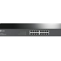 TP-Link TL-SG1016 Switch 16 Puertos - No Administrado - RJ45 1Gbps - Conmutacion hasta 32Gbps - Autoaprendizaje MAC - Color Negro