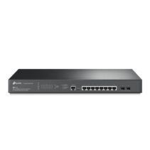 TP-Link Omada SG3210XHP-M2 Switch 10 Puertos - Gestionado - 8xRJ45 2.5Gbps - 2xSFP 10Gbps - Soporta QOS - Conmutacion hasta 80Gbps - 2 Ventiladores Internos - Color Negro