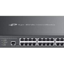 TP-Link Omada SG3428XMPP Switch 28 Puertos - Gestionado - 8xRJ45 PoE++ 1Gbps - 16xRJ45 PoE+ 1Gbps - 4xSFP 10Gbps - Soporta QOS - Conmutacion hasta 128Gbps - Carcasa Metalica - Color Negro