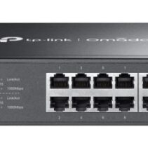 TP-Link Omada ES216G Switch 16 Puertos - Gestionado - RJ45 1Gbps - Conmutacion hasta 32Gbps - Soporta QOS - Plug and Play - Color Negro