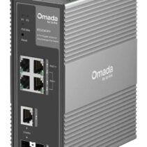 TP-Link Omada IES206GPP Switch 6 Puertos - Gestionado - 1xRJ45 PoE++ 1Gbps - 3xRJ45 PoE+ 1Gbps - 1xRJ45/SFP 1Gbps - 1xSFP 1Gbps - Soporta QOS - Conmutacion hasta 12Gbps - Color Gris Oscuro