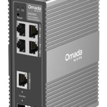 TP-Link Omada IES206G Switch 6 Puertos - Gestionado - 4xRJ45 1Gbps - 1xRJ45/SFP 1Gbps - 1xSFP 1Gbps - Soporta QOS - Conmutacion hasta 12Gbps - Color Gris Oscuro
