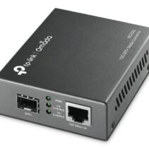 TP-Link Omada MC420L Convertidor de Fibra a RJ45 - Velocidad hasta 10Gbps - Auto Negociacion - Color Gris Oscuro