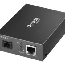TP-Link Omada MC212CS-20 Convertidor de Fibra a RJ45 - Fibra hasta 20km - Velocidad hasta 1Gbps - Ethernet - Tecnologia WDM - Color Gris Oscuro